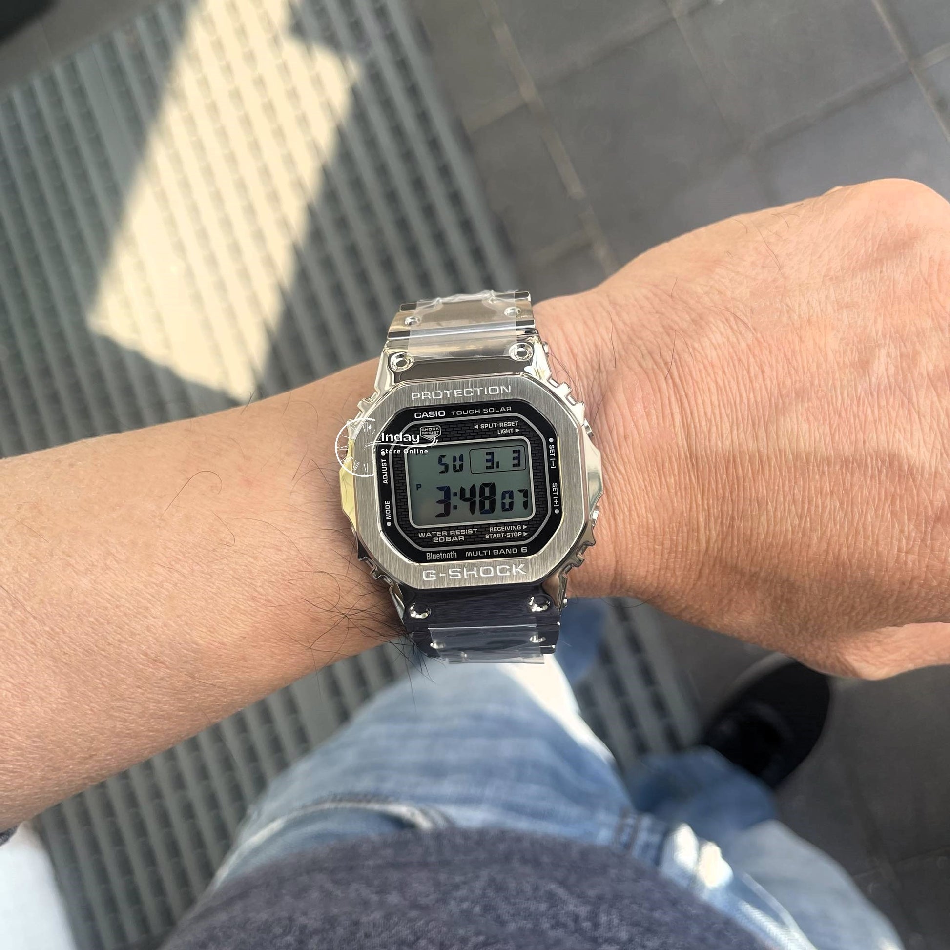 Wrist Casio G Shock Gmw B5000 Review Casio G-Shock Men's Watch GMW
