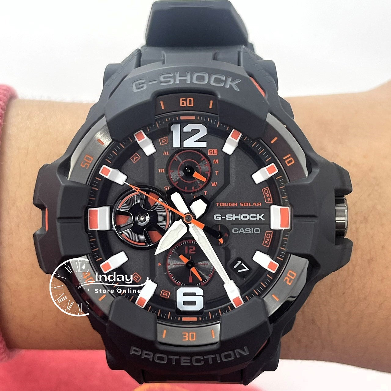 Casio G-Shock Gravitymaster Men's Watch GR-B300-1A4 Shock Resistant Mobile link Bluetooth Tough Solar