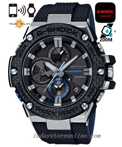 Casio G-Shock G-Steel Men's Watch GST-B100XA-1A Analog Shock Resistant Tough Solar (Solar powered)