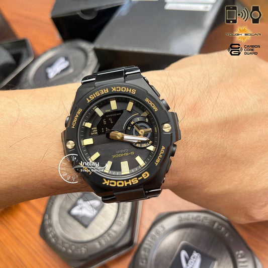 Casio G-Shock G-Steel Men's Watch GST-B500BD-1A9 Analog-Digital GST-B500 Series Tough Solar (Solar powered) Mobile link (Wireless linking using Bluetooth®)