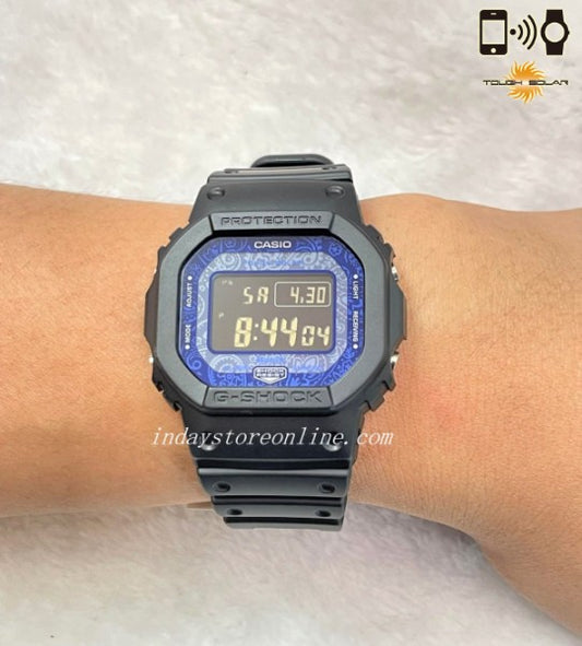 Casio G-Shock Men's Watch GW-B5600BP-1 Origin GW-B5600 Series Blue and Black Color Tough Solar (Solar powered)