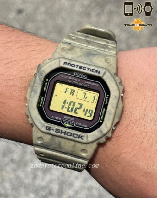 Casio G-Shock Men's Watch GW-B5600SL-5 Digital 5600 Sand and Land Series Tough Solar (Solar powered)