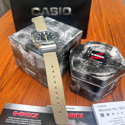 Casio G-Shock Men's Watch GM-2100C-5A Analog-Digital Cloth Band Shock Resistant Mineral Glass