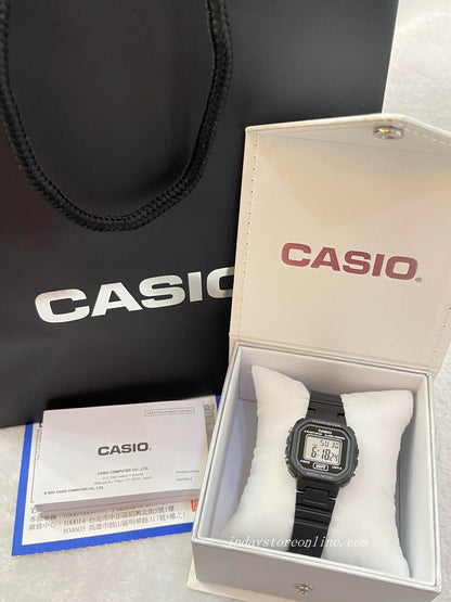 Casio Digital Women's Watch LA-20WH-1A Digital Resin Band Resin Glass
