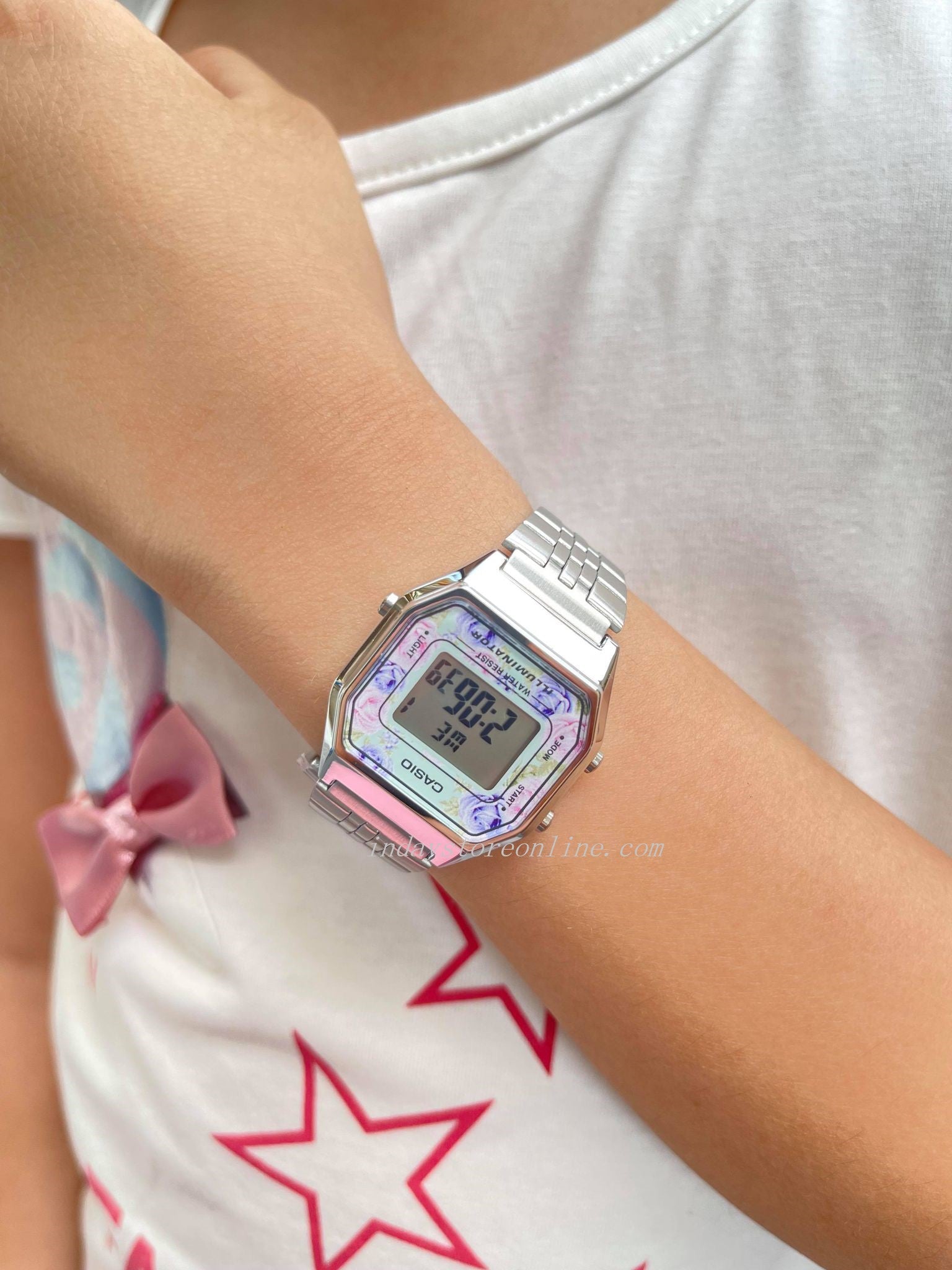 Casio classic sales floral watch