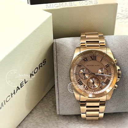 Michael Kors Women's Watch MK6367 Brecken Chronograph Ladies Watch