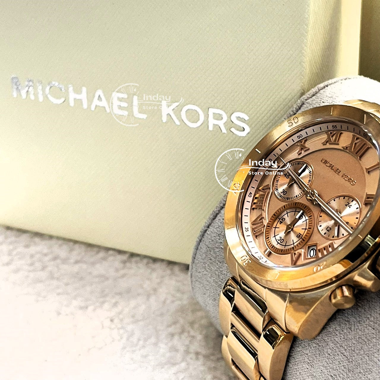 Michael Kors Women's Watch MK6367 Brecken Chronograph Ladies Watch