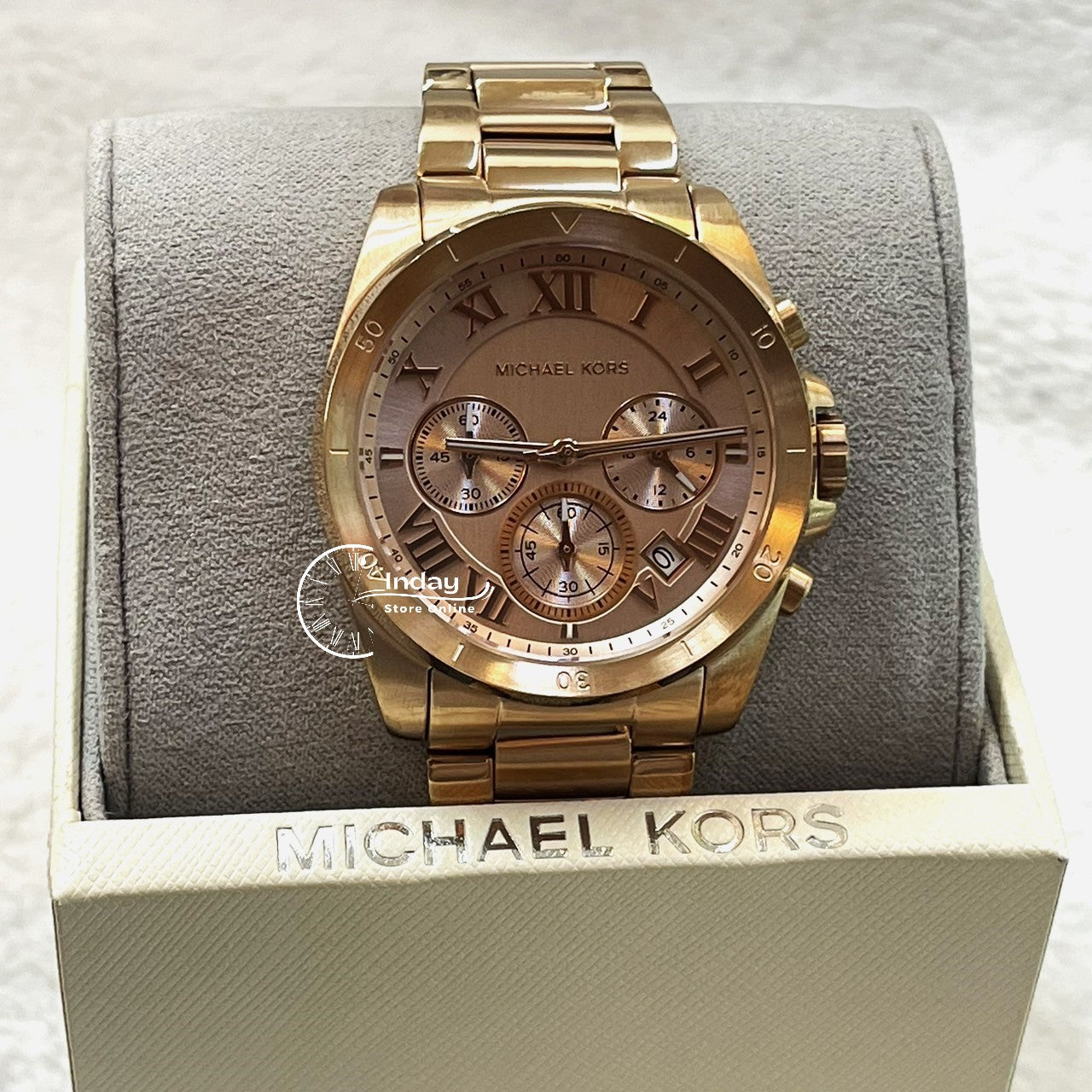 Michael Kors Women's Watch MK6367 Brecken Chronograph Ladies Watch