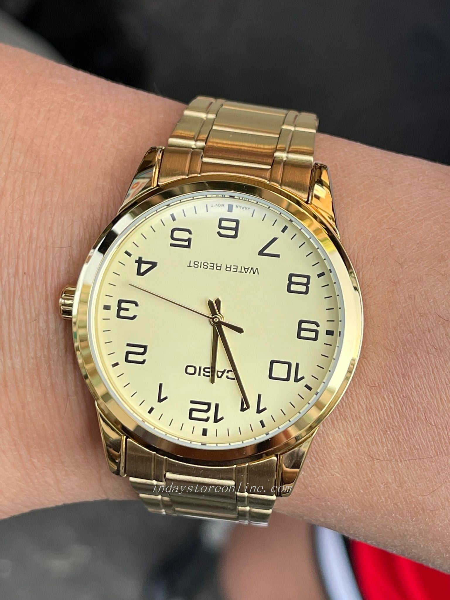 Casio sales mtp gold