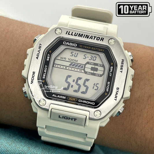 Casio Digital Men's Watch MWD-110H-8A Resin Band Resin Glass Battery Life: 10 years