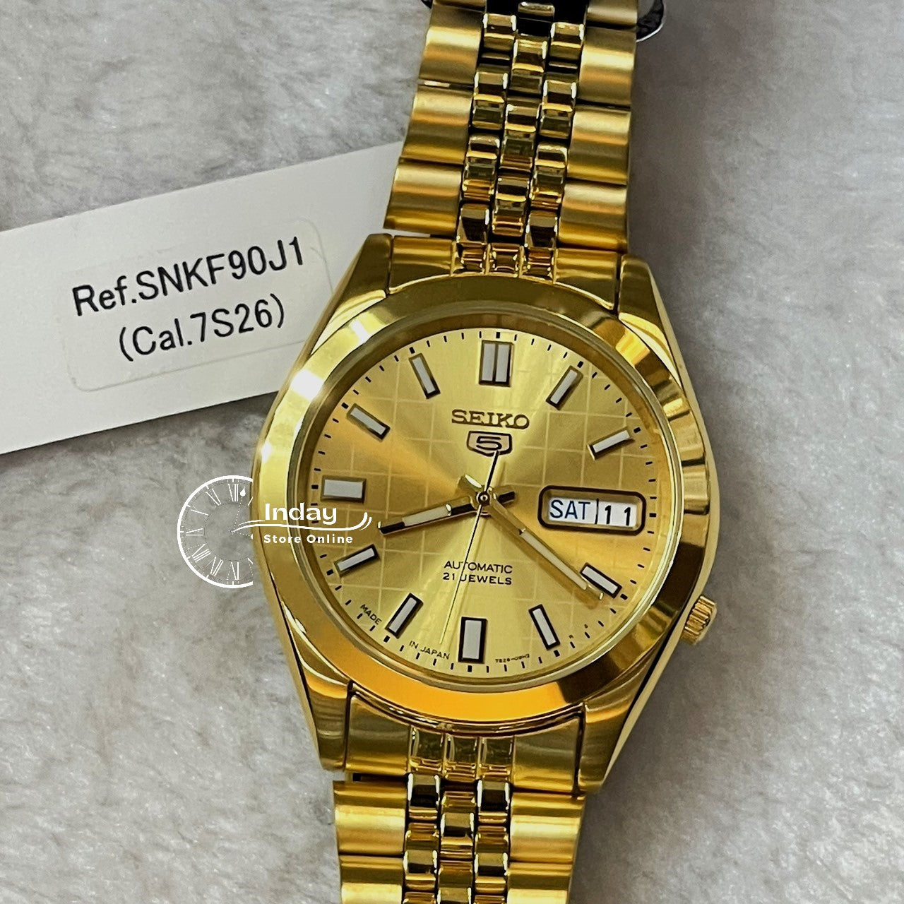 Seiko men's hot sale watches gold