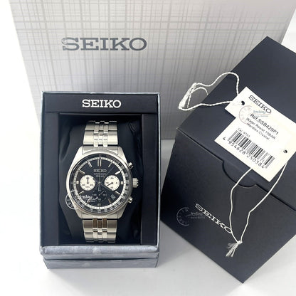 Seiko Men's Watch SSB429P1 Battery Operated Stainless Steel Hardlex Crystal