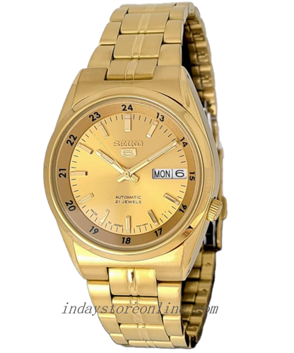 Seiko 5 Automatic Men's Watch SNK574J1 Made In Japan Mineral Crystal Luminous 35mm