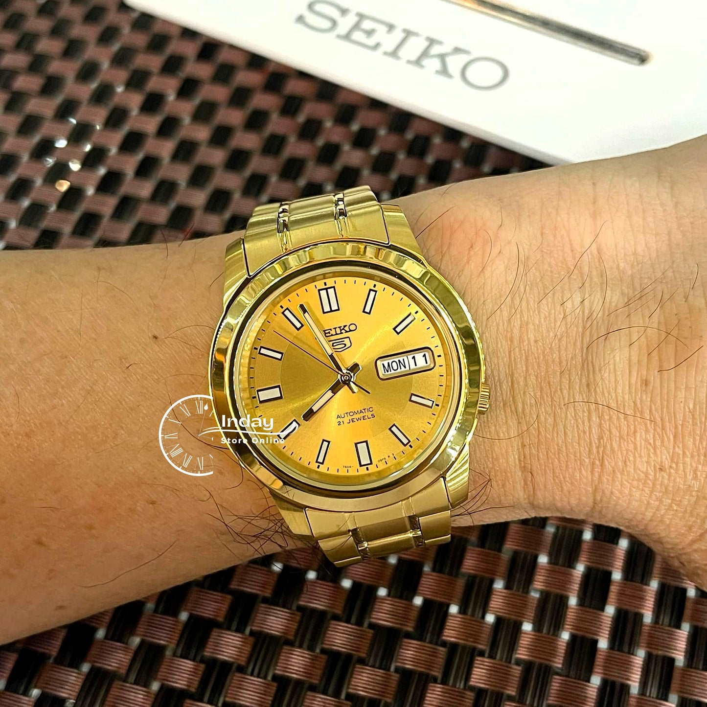 Automatic 21 Jewels Seiko Snk Watch Seiko Automatic Men's Watch