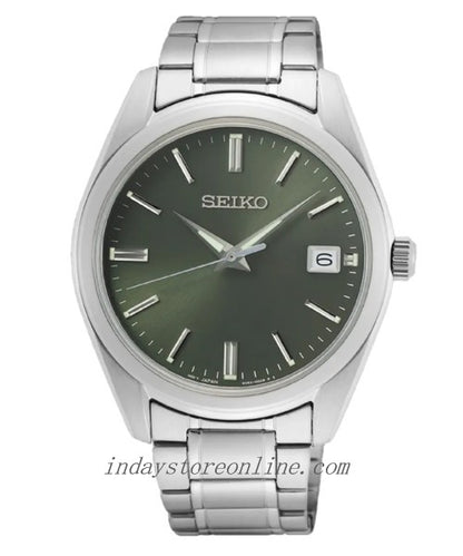 Seiko Men's Battery Operated Watch SUR527P1 Sapphire Crystal Caliber 6N52 Luminous Stainless Steel Band Battery Life: 3 Years