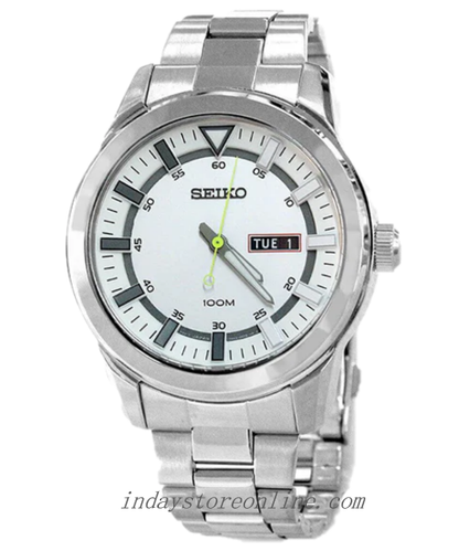 Seiko Men's Watch SGGA89P1 Stainless Steel Band Battery Operated