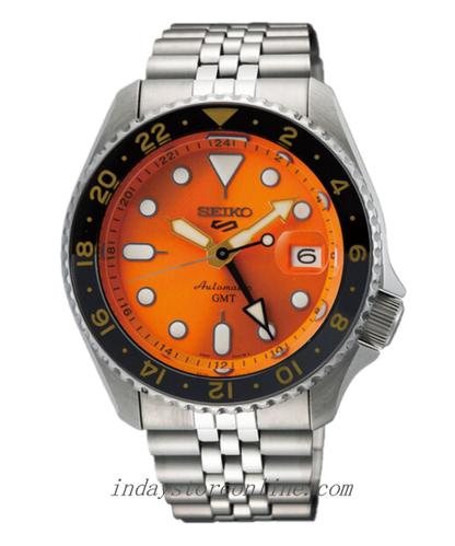 Seiko Automatic Men's Watch SSK005K1 Seiko 5 Sports SSK005K1 BOY GMT