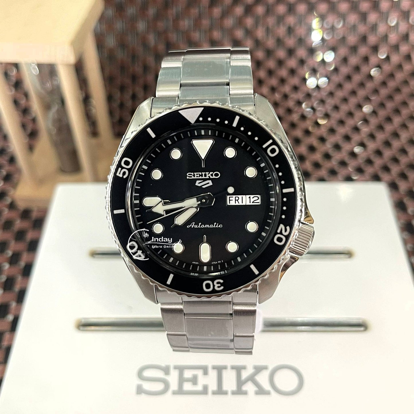 Seiko Automatic Men's Watch SRPD55K1 SKX Sports Style