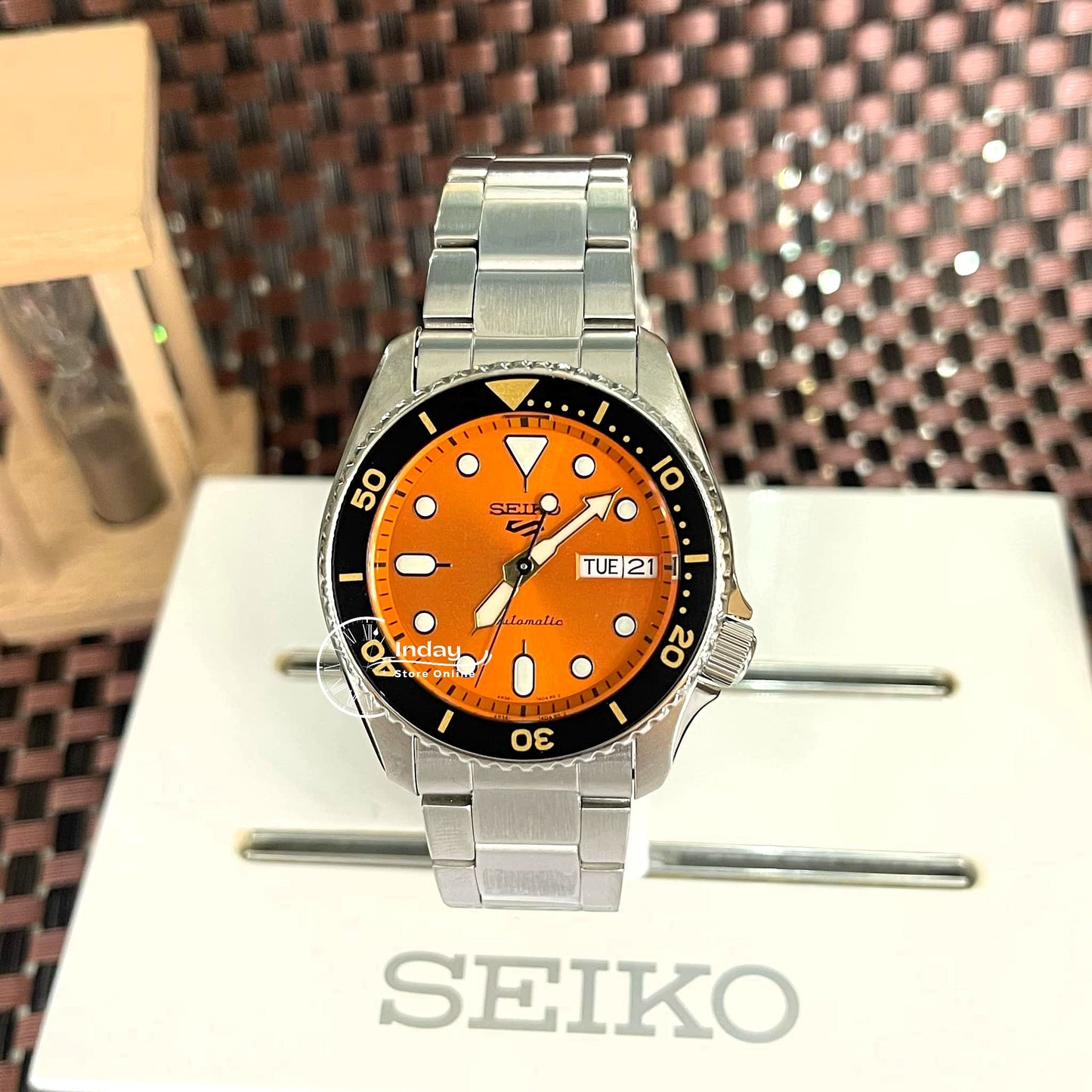 Seiko Automatic Women's Watch SRPK35K1 Seiko 5 Sports SKX Mid-Sized