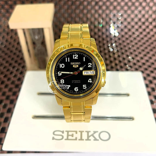 Seiko Automatic Men's Watch SNKK40J1 Stainless Steel Luminous Hands and Markers
