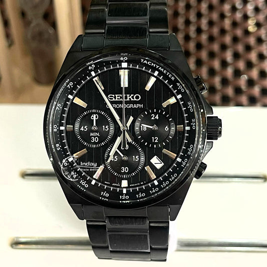 Seiko Men's Watch SBTR037J Battery Operated Stainless Steel Hard Coating Hardlex Crystal