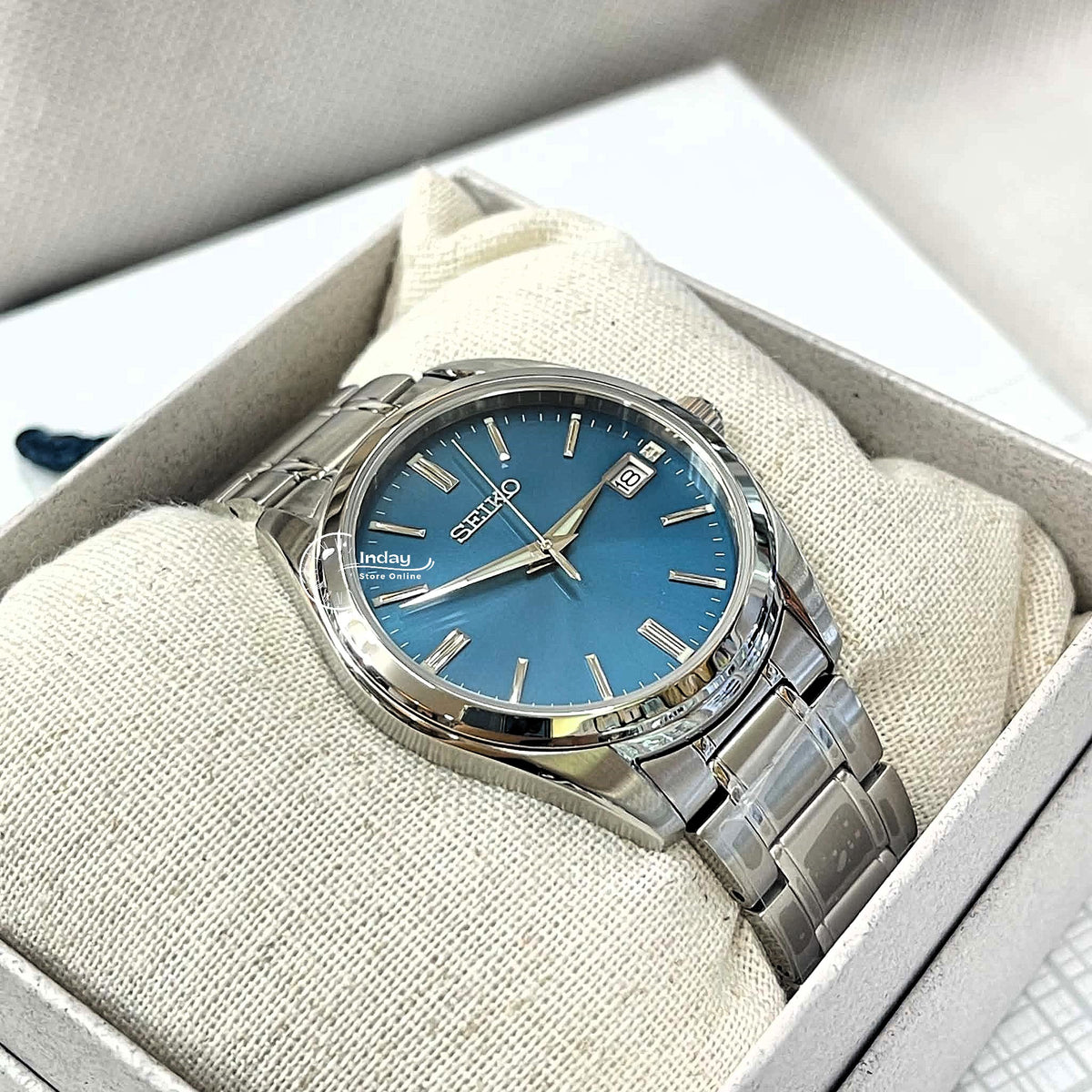 Seiko Men's Battery Operated Watch SUR525P1 Sapphire Crystal Caliber 6N52 Luminous Stainless Steel Band Battery Life: 3 Years