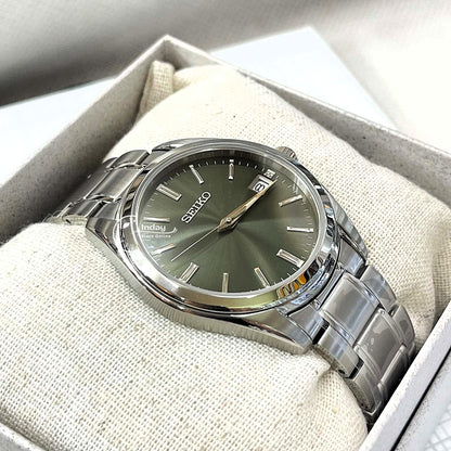 Seiko Men's Battery Operated Watch SUR527P1 Sapphire Crystal Caliber 6N52 Luminous Stainless Steel Band Battery Life: 3 Years