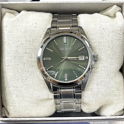 Seiko Men's Battery Operated Watch SUR527P1 Sapphire Crystal Caliber 6N52 Luminous Stainless Steel Band Battery Life: 3 Years