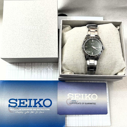 Seiko Women's Battery Operated Watch SUR533P1 Sapphire crystal Caliber 6N22 Luminous Stainless Steel Band Battery Life 3 Years