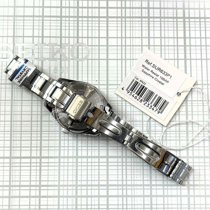 Seiko Women's Battery Operated Watch SUR633P1 Sapphire Crystal Luminous Stainless Steel Band Battery Life 3 Years