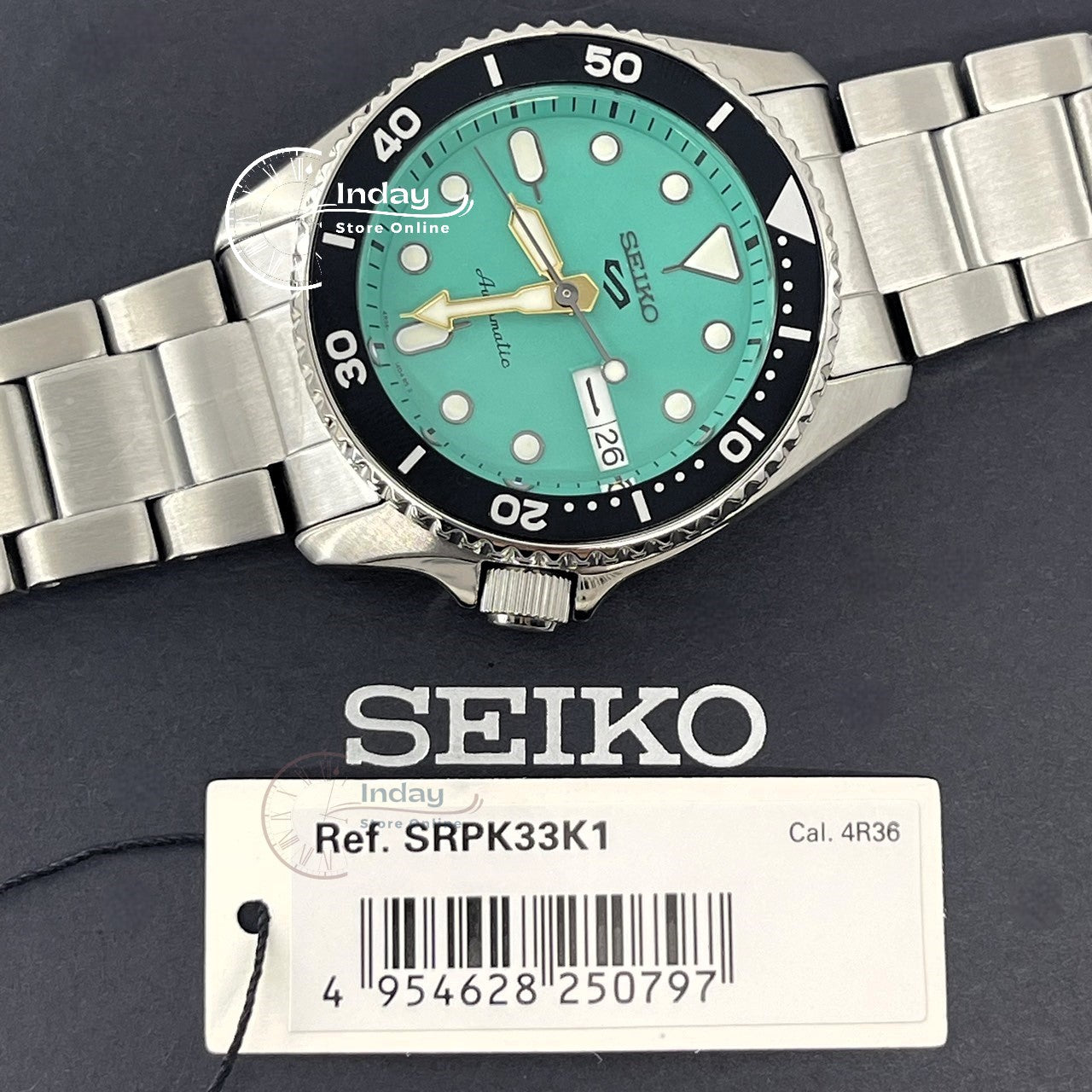Seiko Women's Watch SRPK33K1 Seiko 5 Sports SRPK33K1 38mm SKX Mid-Sized