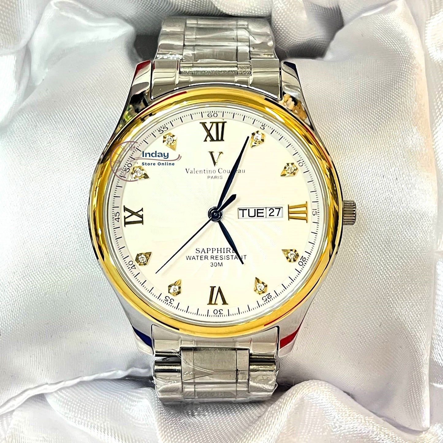 范倫鐵諾 古柏 Coupeau Men's Watch 61607TKAM-1