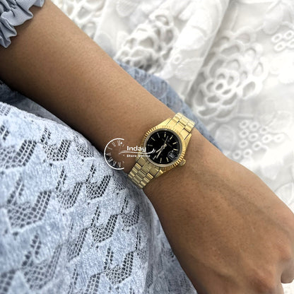 范倫鐵諾 古柏 Coupeau Women's Watch 12169KL-14 Gold Tone Stainless Steel Band