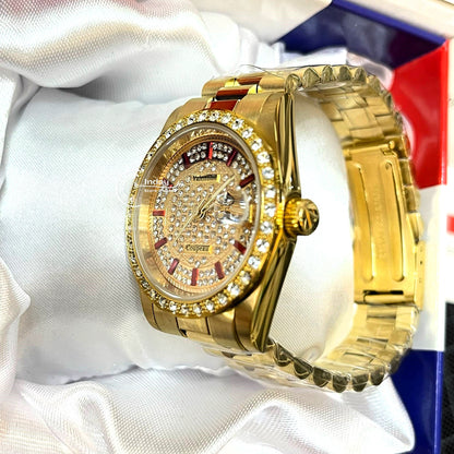 Valentino Coupeau Men's Watch V70302KHM-9 Gold Stainless Steel Classic Design Water Resistant