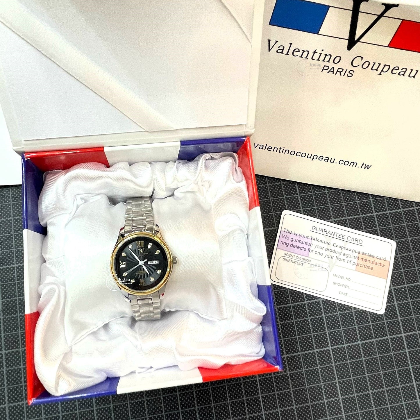 范倫鐵諾 古柏 Coupeau Women's Watch 61607TKAL-2