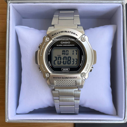 Casio Digital Men's Watch W-219HD-1A