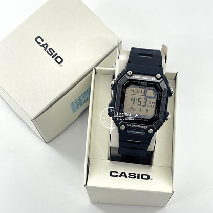 Casio Digital Men's Watch WS-B1000-1A Step Tracker Mobile link (Wireless linking using Bluetooth®)