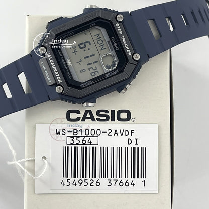 Casio Digital Men's Watch WS-B1000-2A Step Tracker Mobile link (Wireless linking using Bluetooth®)