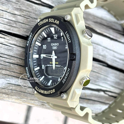 Casio Analog Digital Men's Watch AQ-S820W-5A Resin Glass Resin Band Solar Powered