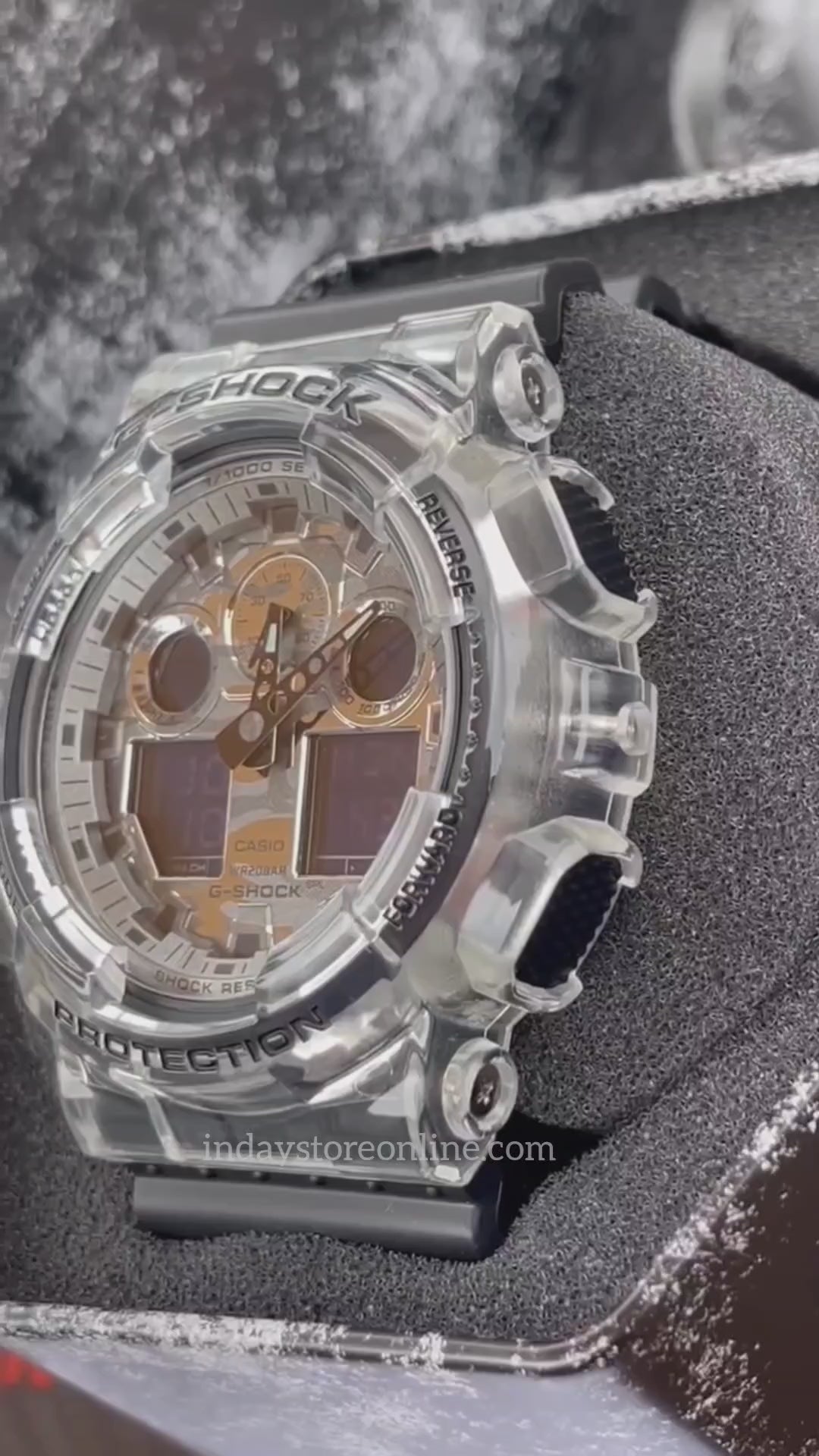 Mens camo best sale g shock watch