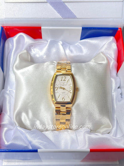 范倫鐵諾 古柏 Coupeau Women's Watch 61268KG-1 Gold Tone Stainless Steel Band