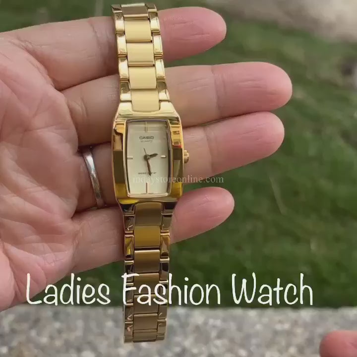 Casio Fashion Women s Watch LTP 1165A 7C2 Silver Square Type Stainless Steel Band Mineral Glass