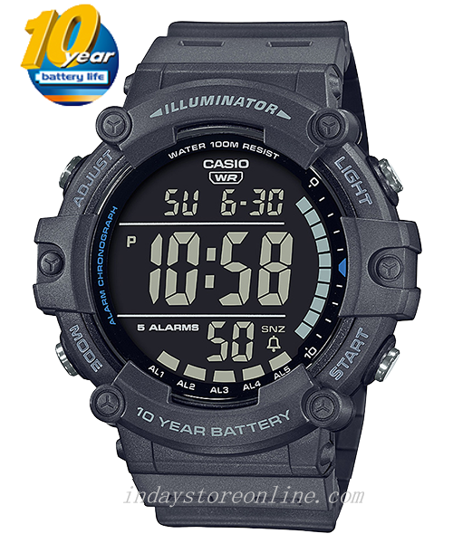 Casio Digital Men's Watch AE-1500WH-8B