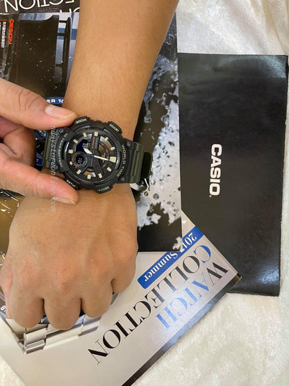 Casio Analog-Digital Men's Watch AEQ-110W-3A