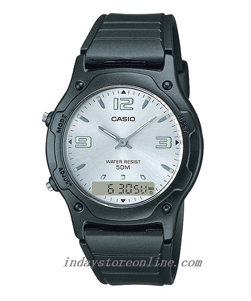 Casio Analog-Digital Men's Watch AW-49HE-7A