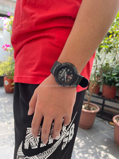Casio G-Shock Men's Watch AW-500E-1E Analog-Digital AW-500 Series Shock Resistant Minimal Design Best Seller