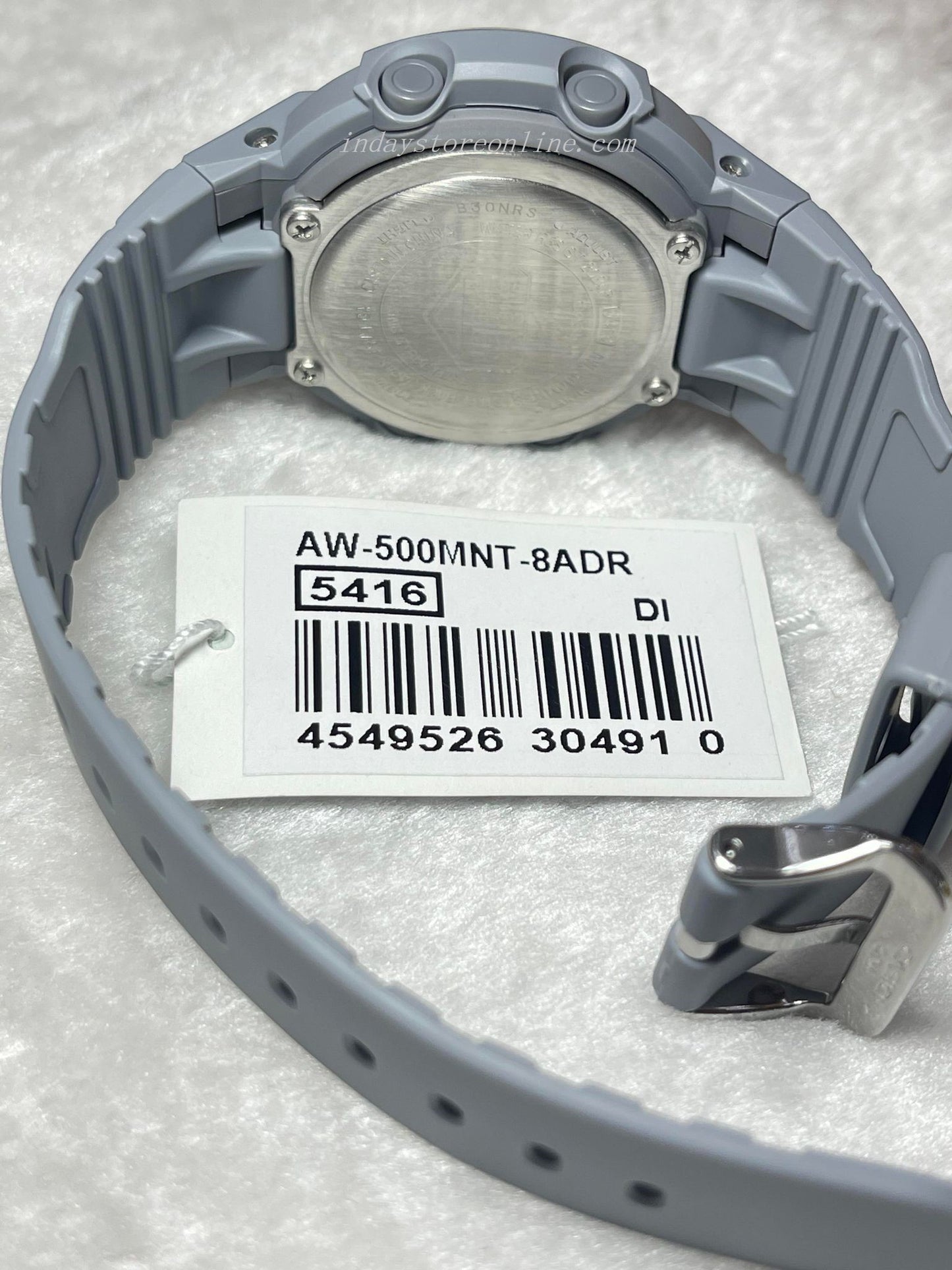 Casio G-Shock Men's Watch AW-500MNT-8A Analog-DigitalAW-500 Series Minimal design Shock Resistant Mineral Glass