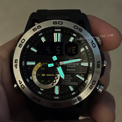 Casio Edifice Men's Watch ECB-40DC-1A Edifice Sospensione Mobile link Bluetooth