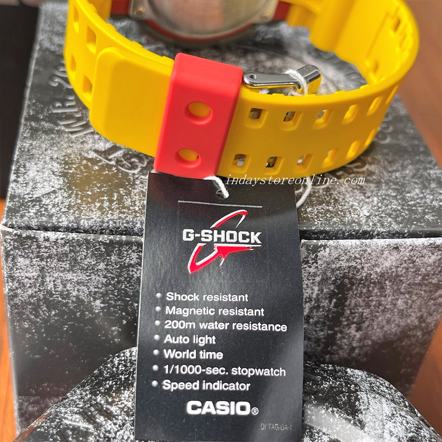 Casio G-Shock Men's Watch GA-110Y-9A Analog-Digital 110 Series 90s Sport Watch Series