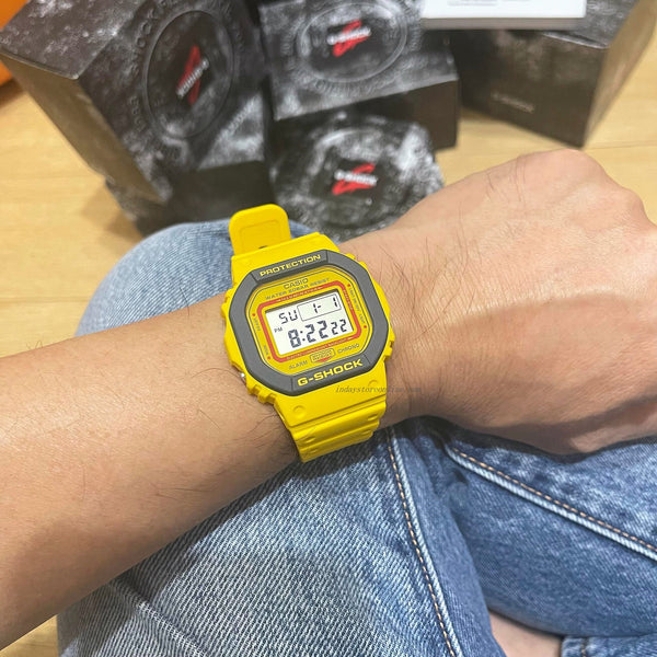 Casio G-Shock Men's Watch DW-5610Y-9 Digital 5600 Series 90s